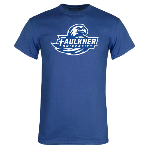  Royal T Shirt - Distressed