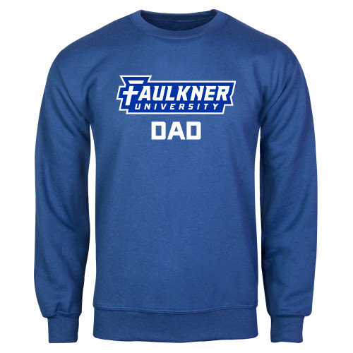  Royal Fleece Crew - Faulkner University Dad