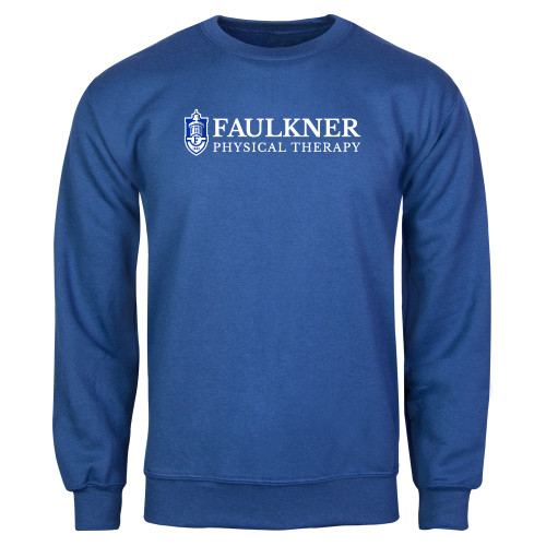  Royal Fleece Crew - Faulkner University Physical Therapy