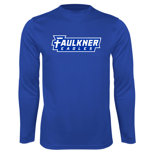  Royal Performance Long Sleeve Shirt - Faulkner Eagles