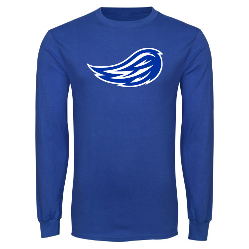  Royal Long Sleeve T Shirt - Faulkner University Wing