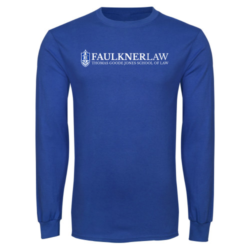  Royal Long Sleeve T Shirt - Faulkner University School of Law