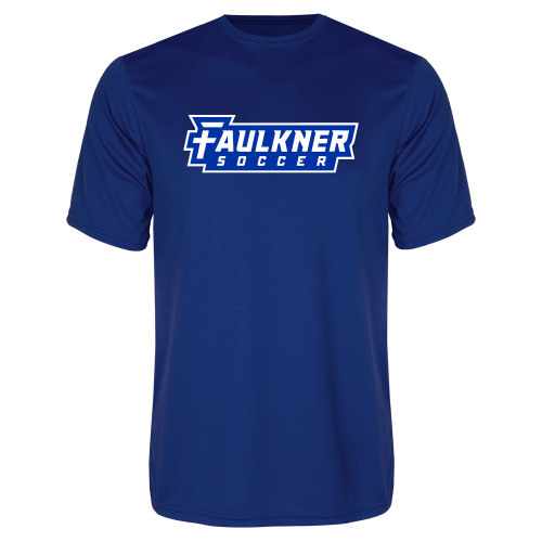  Royal Performance Tee - Faulkner University Soccer
