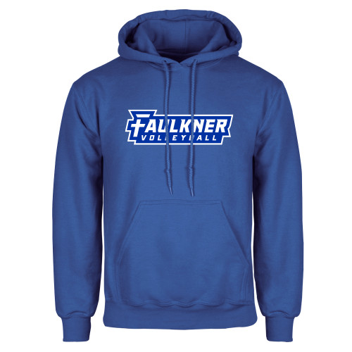  Royal Fleece Hoodie - Faulkner University Volleyball