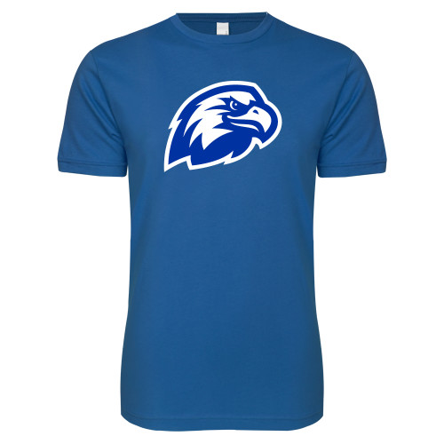 Next Level Royal SoftStyle T Shirt - Faulkner University Mascot Head
