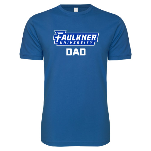  Next Level Royal SoftStyle T Shirt - Faulkner University Dad