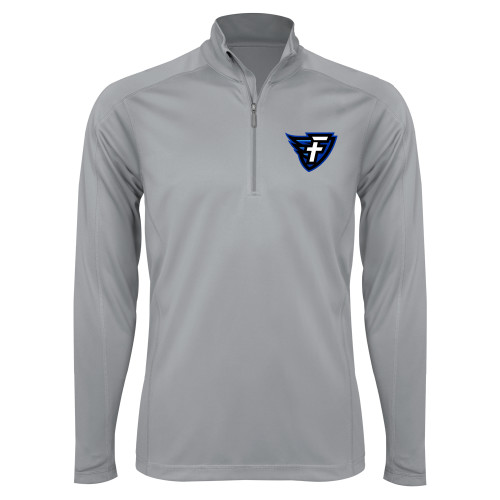  Syntrel Platinum Interlock 1/4 Zip - Faulkner University F Wing Shield