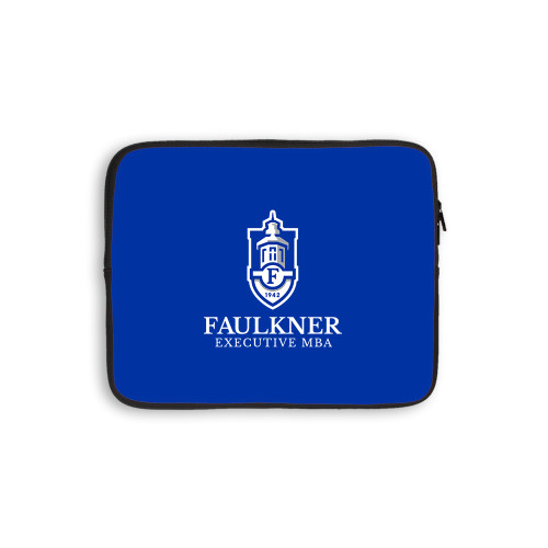 10 inch Neoprene iPad/Tablet Sleeve - Faulkner University Executive MBA Stacked
