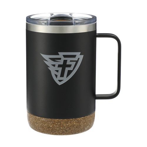 Faulkner Valhalla Vacuum Insulated Camp Black Mug 14oz