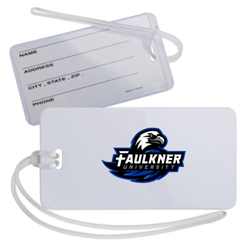  Luggage Tag - Faulkner University Primary Logo