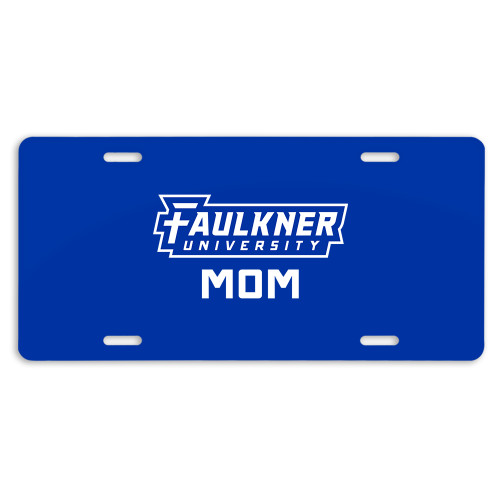  License Plate - Faulkner Eagles Flat