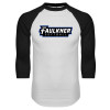 Thumbnail image for  White/Black Raglan Baseball T Shirt