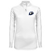 Thumbnail image for  Syntrel Womens White Interlock 1/4 Zip