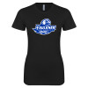 Thumbnail image for  Next Level Womens Black Boyfriend Tee