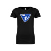 Thumbnail image for  Next Level Girls Black Fashion Fit T Shirt