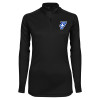 Thumbnail image for  Syntrel Womens Black Interlock 1/4 Zip