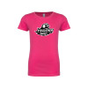 Thumbnail image for  Next Level Girls Fuchsia Fashion Fit T Shirt