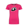 Thumbnail image for  Next Level Girls Fuchsia Fashion Fit T Shirt