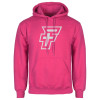 Thumbnail image for  Womens Fuchsia Fleece Hoodie