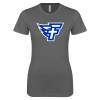Thumbnail image for  Next Level Womens Charcoal Boyfriend Tee