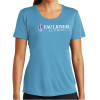 Thumbnail image for  Womens Light Blue Performance Short Sleeve Tee