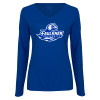 Thumbnail image for  Womens Royal Long Sleeve V Neck Tee 