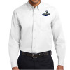 Thumbnail image for  White Twill Button Down Long Sleeve