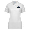 Thumbnail image for  Womens Silk Touch White Pique Polo