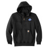 Thumbnail image for  Carhartt Black Rain Defender Paxton Hooded Zip Sweatshirt