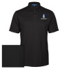Thumbnail image for  Black Performance Fine Jacquard Polo
