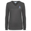 Thumbnail image for  Womens Charcoal Heather VNeck Sweater
