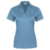 Thumbnail image for  Womens Light Blue Performance Fine Jacquard Polo