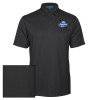 Thumbnail image for  Charcoal Performance Fine Jacquard Polo