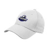 Thumbnail image for  White Structured Adjustable Pro Style Hat