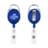 Thumbnail image for  Blue Oval Retractable Badge Holder w/Clip