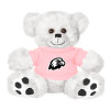 Thumbnail image for  Plush Big Paw 8 1/2 inch White Bear w/Pink Shirt