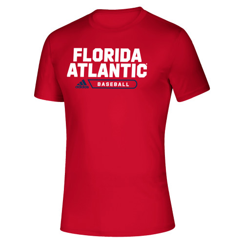 Florida Atlantic University Owls Basketball #1 Jersey | Adidas | Power Red | 2XLarge