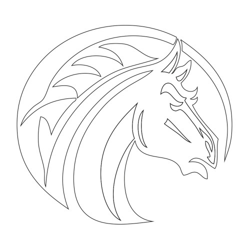  Medium Decal - Bronco