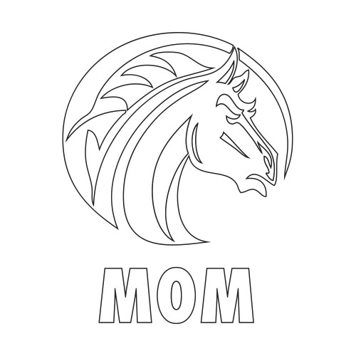  Mom Decal - Mom