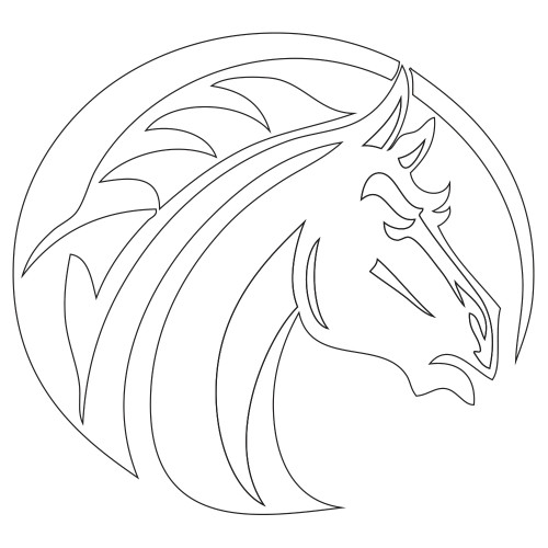  Extra Large Decal - Bronco