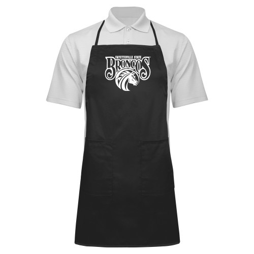  Full Length Black Apron - Official Logo