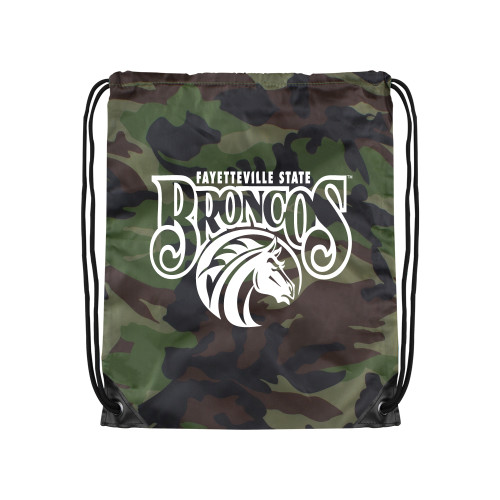  Camo Drawstring Backpack - Official Logo