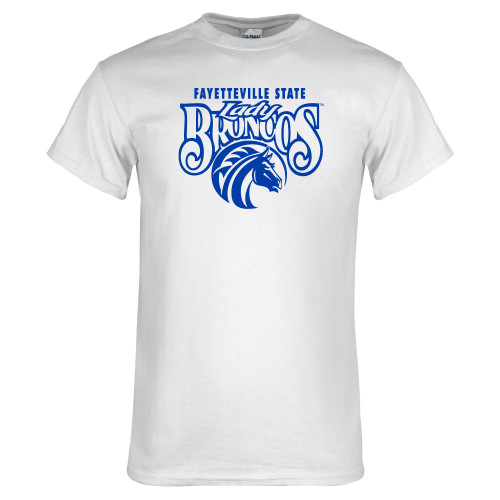  White T Shirt - Lady Broncos