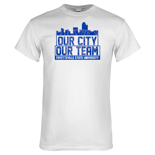  White T Shirt - Our City Our Team