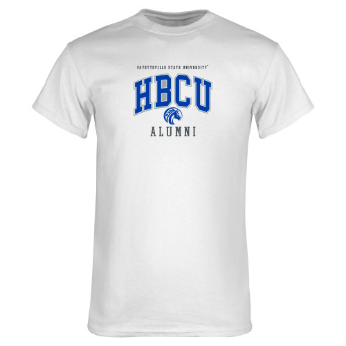  White T Shirt - Fayetteville State University HBCU ALUMNI
