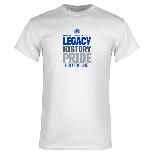  White T Shirt - Fayetteville State University HBCU