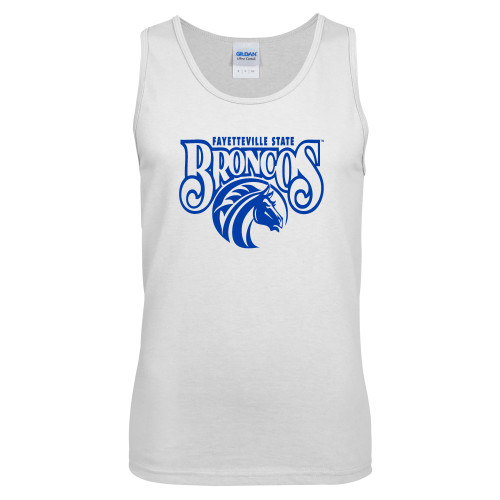  White Tank Top - Official Logo