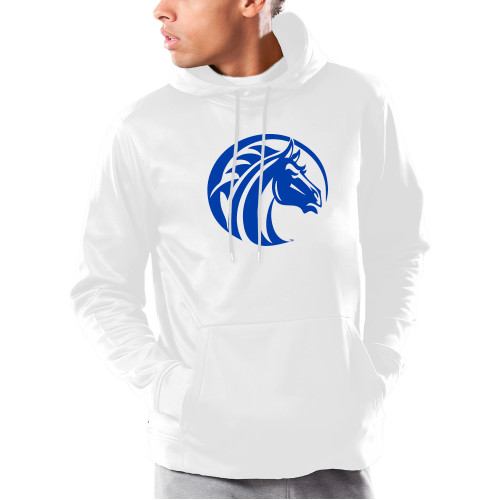  Under Armour White Armour Fleece Hoodie - Bronco