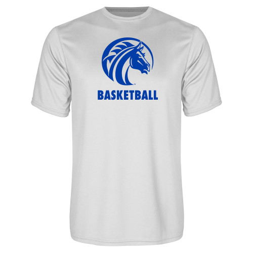  White Performance Tee - Basketball