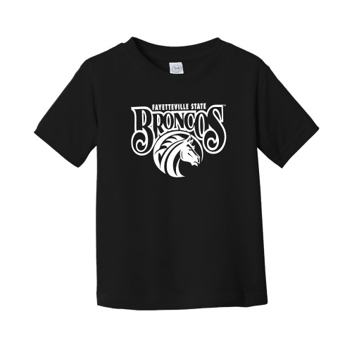  Toddler Black T Shirt - Official Logo